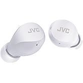 JVC HA-Z66T-W Gumy mini wireless headset, small, ultra-light, 3 sound modes (bass/transparent/normal), water resistant (IPX4), 23 hours