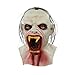 Produktbild WYPS Halloween Maske Deko Scary Zombie Latex Maske mit Haar Cosplay Helm Halloween Kostüm