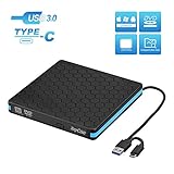 lg portable slim dvd-brenner gp70ns50 [Mehrfachnutzung] - Mit dem externen CD / VCD-Brenner und -Lesegerät können Sie Software installieren, Filme und Musik abspielen, Daten sichern, Lehrvideos ansehen, Ihre wertvollen Erinnerungen brennen und Fotos aufbewahren. Mit diesem externen Laufwerk können Sie Ihren Alltag genießen