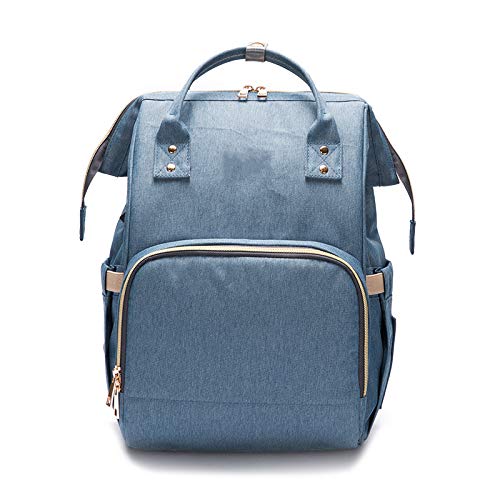 Preisvergleich Produktbild FJYBOA Rucksack Baby Tasche USB Schnittstelle Große Kapazität wasserdichte Windel Außentasche Kits Mummy Mutterschaft Reise Rucksack Pflege Handtasche