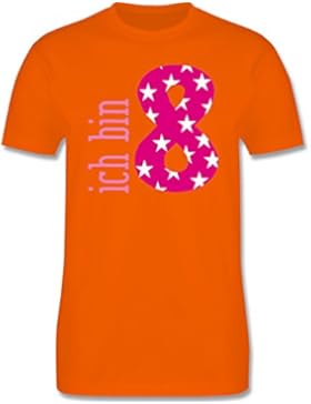 Geburtstag Kind - Ich bin 8 Rosa Mädchen - Kinder T-Shirt