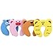 Set 4 Baby Safety Animal Door Stop Finger Pinch Guard