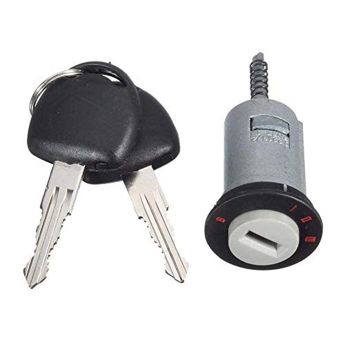 Preisvergleich Produktbild 332PageAnn Schließzylinder Profilzylinder Türzylinder Türschloss Links Auto Zündschloss Barrel Mit 2 Tasten Schalter