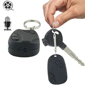 United security Series 4 Wired 720p HD Ready Smart Spy Camera Hidden Audio/Video Recording Key Chain Support 32GB Memory Keychain Hidden Spy Video Recorder Camera, Features Video, and Photo