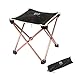 Produktbild Rayami Tragbarer Ultralight Aluminium Legierung Rahmen Camping Klapphocker Hochklappen Reißfestem Oxford Tuch, Rutschfeste Füße Outdoor-Stuhl, Für Camping Angeln Jagd Picknick