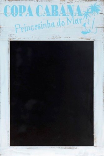 Nostalgische Holz-Kreide-Tafel – Schultafel – Kreidetafel – Memoboard – Notiztafel – Wandtafel – Küchentafel – Antik Look – Memotafel, Farbe:Grün - 7
