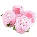 niceEshop(TM) Baby Unisex Handmade Crochet Flower Baby Toddler Shoes