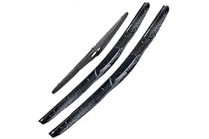 PEBKYFA Jeu de balais d'essuie-Glace Avant et arrière, pour Toyota. ，pour RAV4 XA40 2013-2018 Pare-Brise Pare-Brise fenêtre 26"+ 16" + 10"remplacer l'essuie-Glace