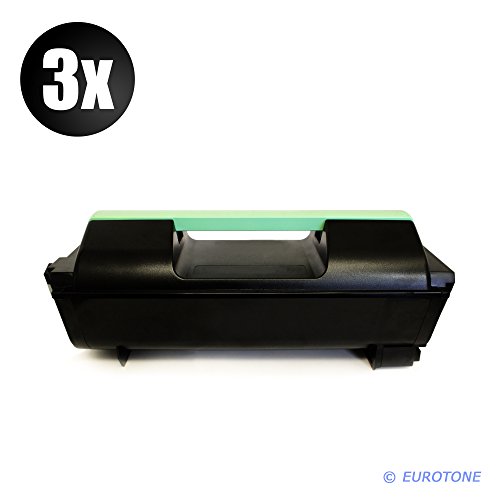 3x Eurotone Toner für Xerox Phaser 4600 4620 4622 DT DNM DN ADN DTM ADNM N NM ersetzt 106R01535 Black