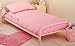 Pink Toddler Bed 7 Pc Set Inc Mattress & Bedding