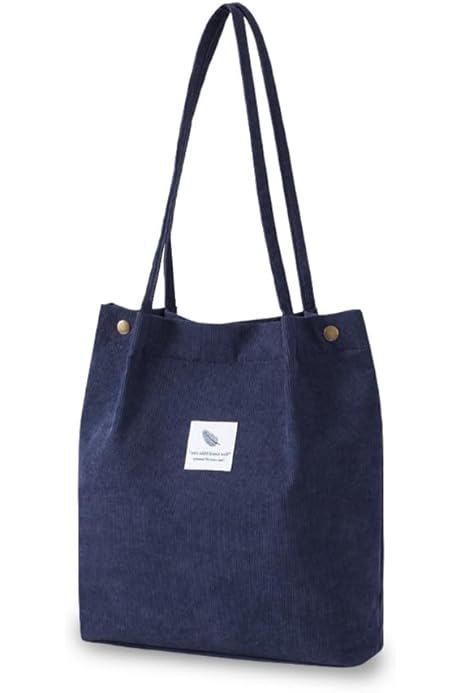 Bolsa De Playa Bolso Tote De Pana Para Mujer Grande Y