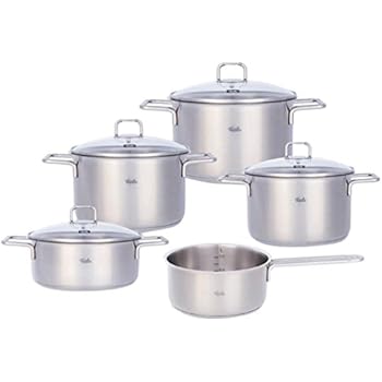 Amazon.de: Fissler 211405 Topfset Paris, 5-teilig