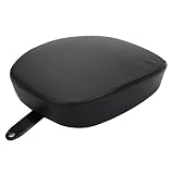 Material: Cuero Sintético Cojín de Pasajero para Asiento Moto, OSAN Cojín de Asiento Trasero Sillín Silla para Harley 48 XL1200X(10-15) / Harley 72 XL1200V(12-15)