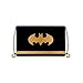 Produktbild Batman Geldbörse für Damen mit Retro Logo und Kette schwarz