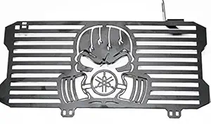 OBEROI'S TRADERS Premium Stainless Steel Radiator Guard Protector Grill for MT15 (BLACK) (GHOST)