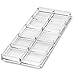 Acrylic Paint Pot / Cream Shadow Organiser & Beauty Care Holder Provides 10 Space Storage | byAlegory (Clear)