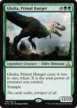 MTG - Rivals of Ixalan - Ghalta, Primal Hunger 130/196, Rare, New, Mint