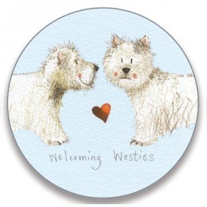 Price comparison product image Alex Clark West Highland White Key ring