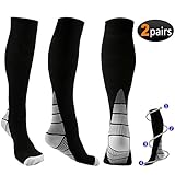 Los calcetines de compresión son muy aptos para las actividades al aire libre, como correr, maratones, senderismo, ciclismo, fútbol, rugby, tenis, baloncesto, triatlón, esquí, levantamiento de pesas y fitness en general. Además, será una mejor opción para las personas que siempre toman en avión.
