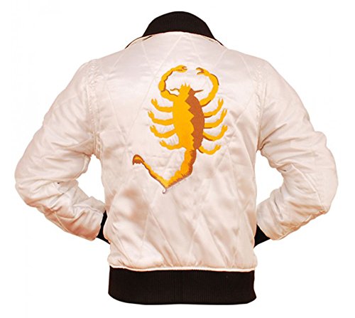 Zouq FashionsDrive Scorpion Style Outerwear Jacket (Small) Off-White