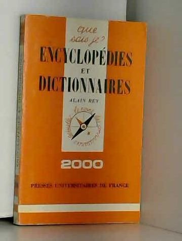 Encyclopédies et dictionnaires