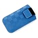 Produktbild NFE² Etui offen - blau - mit Ausziehlasche und flacher Gürtelschlaufe für Blackberry Bold 9900
