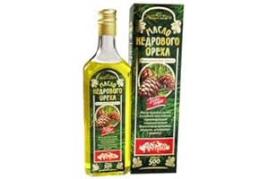 POIGET Zeder-Nuss-Öl, Kaltgepresst, Herkunft Altai Sibirien, 500 ml.