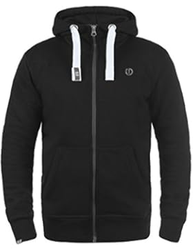 SOLID Benn High-Neck Herren Kapuzenjacke Zip-Hoodie Sweatjacke