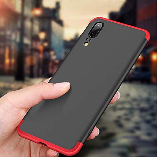 Ttimao Funda Huawei P20 PC Hard Case a Prueba de Golpes Resistente a Los Ara  azos Ultrafino 360    Caja Protecci  n Tres en Uno Cubierta Protectora Oro Rosa 