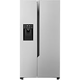 LG GSM32HSBEH, Klasse E, 562 L, Side-by-Side Kühlschrank, Total No Frost, Eis-, Crushed Ice- und Wasserspender, Wassertank, E
