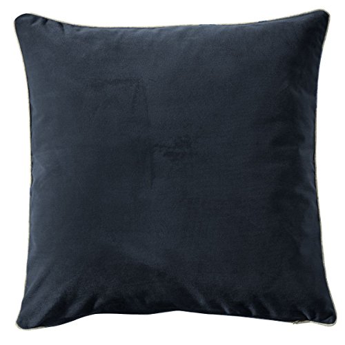 Pichler Kissenhülle - MELVA - anthrazit - 51 x 51 cm