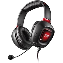 CREATIVE Sound Blaster Tactic 3D Rage - Auriculares de Diadema para Videojuegos (con USB)