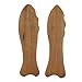 Produktbild perfeclan 2 Stück Holz Gua Sha Schaber Holz Massage Guasha Board - Fisch