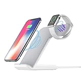 【Lo que obtienes】1 * Qi cargador inalámbrico soporte (2 en 1), 1 * adaptador QC3.0, 1 * 3.3ft Type_C cable USB, 1 * Manual de usuario (12 meses de garantía). Si su cargador inalámbrico tiene cualquier problema de calidad en 12 meses, por favor póngase en contacto con nosotros en primer lugar, solucionaremos cualquier problema para usted muy rápido.