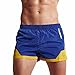 Produktbild TUDUZ Herren Strand-Shorts Badehose Quick Dry Beach Surfing Laufen Schwimmen Watershort Fitnesshose (Blau, M(Taille:64-74cm))