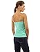PattyBoutik Women's Pleated Tube Top (Mint Green 12)