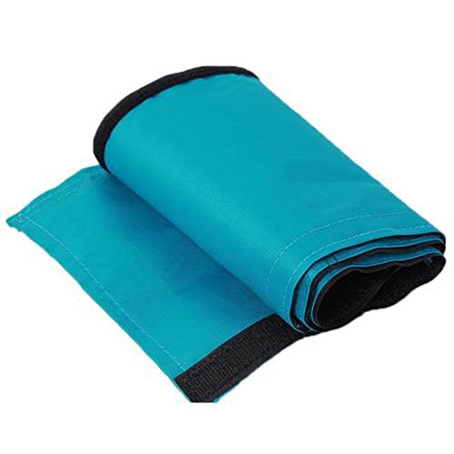 Hengsong Baby Stroller Hook Loop Recyclable Bumper Handle Bar Cover Stroller Handle Handlebar Sleeve Cover (Blue)