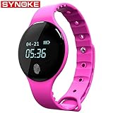 Jusheng Smart Watch Bluetooth Schritt für Schritt Push-Informationen Einfache Big Screen-Sport-Armbanduhr Explosion (Color : 1)