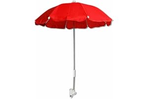 VETRINE INRETE Vetrineinrete® Ombrellino per passeggino parasole ombrello Ø70 cm per carrozzina protezione dai raggi solari uv accessori per carrozzino P78