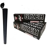 Gizeh 5 x Black King Size Slim + Tips je 34 Blatt Papers/Filter + 1 x Transporthülle