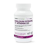 CITRATO DE CALCIO + VITAMINA D3-120 veg caps