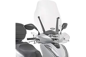 FAR D1155ST|139 PARABREZZA VISIERA SCHERMO CUPOLINO PARAVENTO GIVI COMPATIBILE CON HONDA SH 125 150 i 2019 MOTO SCOOTER