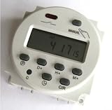 timer temporizador digital 12v programable arduino Interruptor de temporizador programable de 12V.