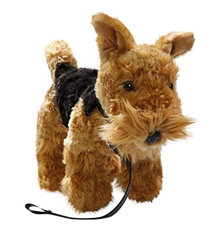 Airedale Terrier Lying 10 Inches 25cm Plush Toy Soft Toy