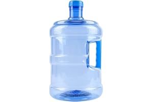 SMELEYOU Accumulo d'acqua, bottiglia d'acqua in plastica riutilizzabile 5L Contenitore per la bottiglia per acqua di brocca acqua di grande capacità per bere escursioni in campeggio da bagno