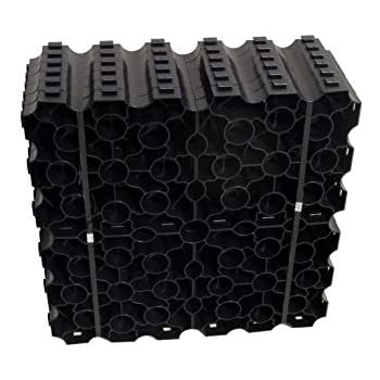 hawklok 6 x 4 ft. plastic base kit for a garden shed with