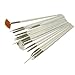 Glow Professional Nail Art Brushes Set - Pack of 15 Pieces