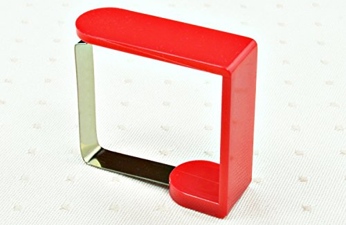 Preisvergleich Produktbild ASIS nettrade Tischtuchklammern 1Set / 8Stück aus Kunststoff Rot