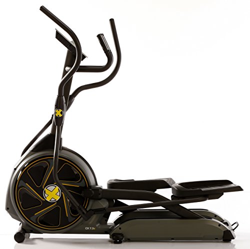 MAXXUS Crosstrainer CX 7.3e / Elliptischer Bewegungsablauf. Ellipsentrainer. Softpedale, elektr. gesteuertes Magnetbremssystem, Trainingsprogramme, HRC-Programme, User-Programme, Wattprogramm, Transportrollen. Exklusives Design. - 7