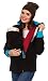 Zeta Ville - Women's Top Maternity Hooded Sweatshirt Babywearing Carrier - 032c (Black, UK 14/16, XL)